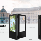 Outdoor Dual Sided Kiosk
