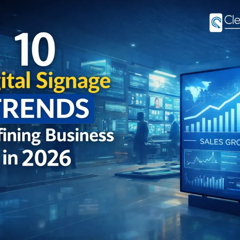 10 digital signage trends