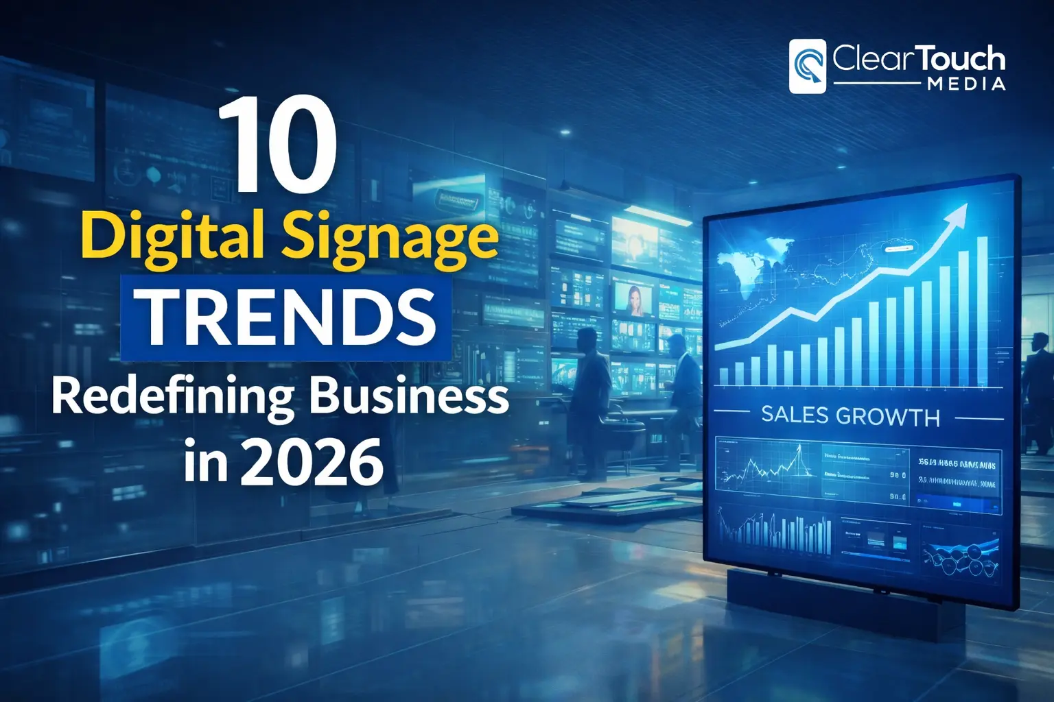 10 Digital Signage Trends Redefining Business in 2026