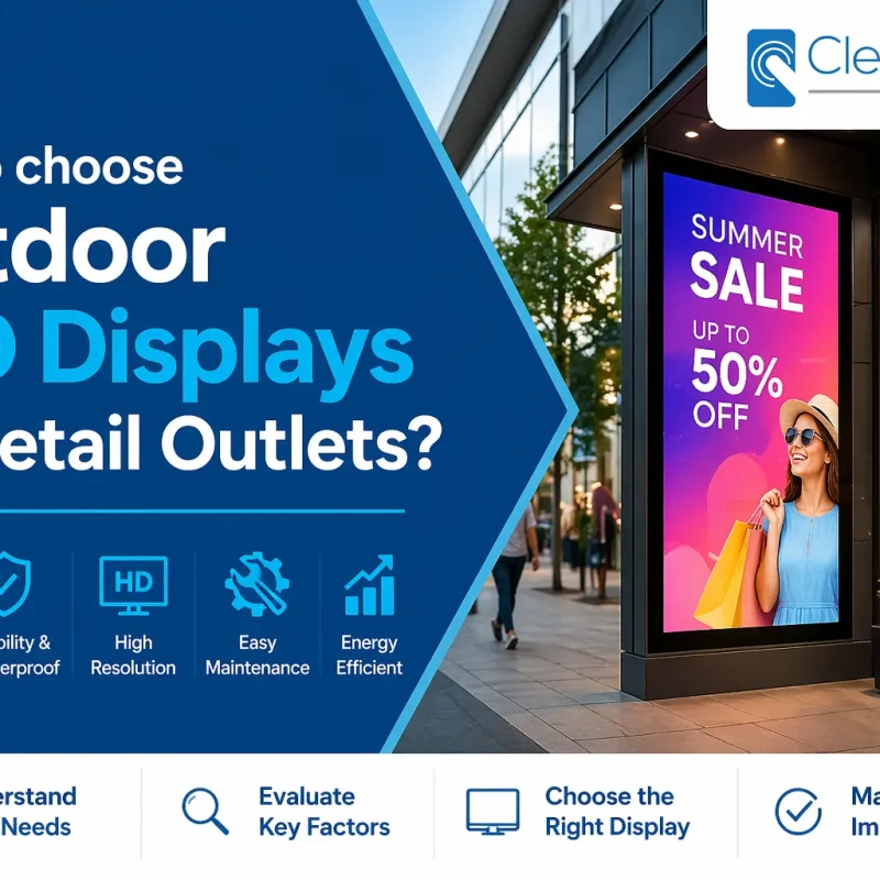 outdoor LED Displays for Retail Outlets